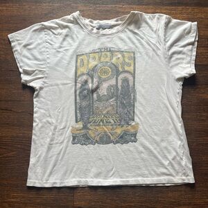 Women's Daydreamer T-Shirt The DOORS XL 60s Rock OVERSIZE Jim Morrison Whiskey